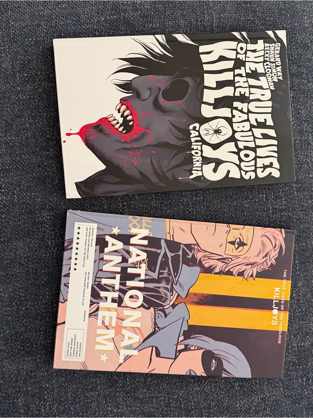 Gerard Way Comic Hard Cover Bundle: Killjoys